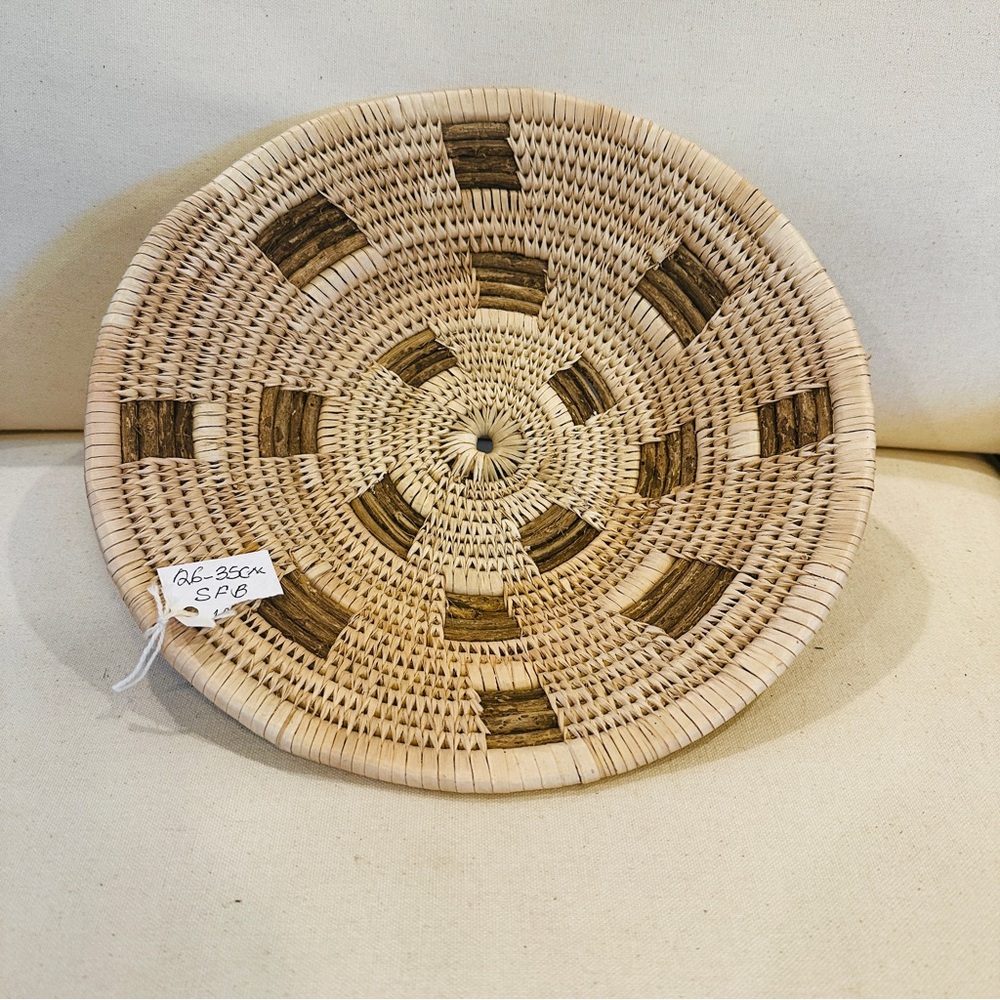 Makenge and Reed Artisan Zambian Basket. Bought in Zambia 2025